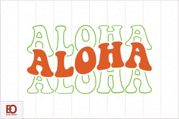 Aloha - Retro Summer Svg Design