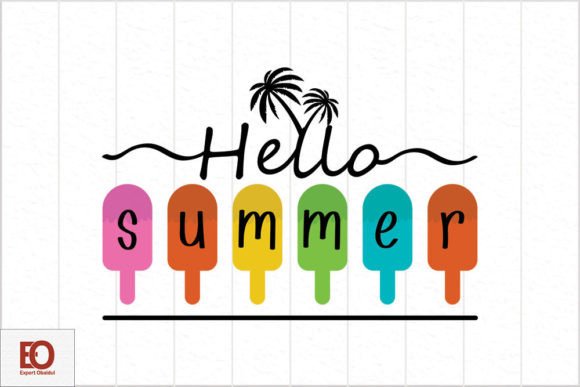 Hella Summer - Retro Summer Svg Design