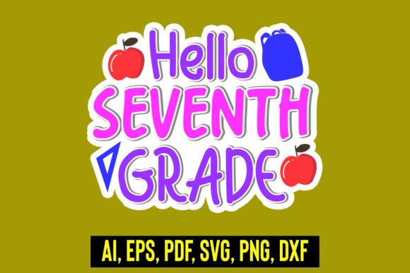 Hello Seventh Grade Graphics & Crafts