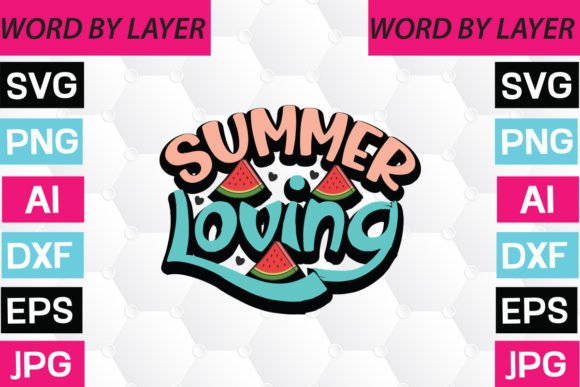 Summer Loving Sticker Design: Graphics and Crafts for Branding