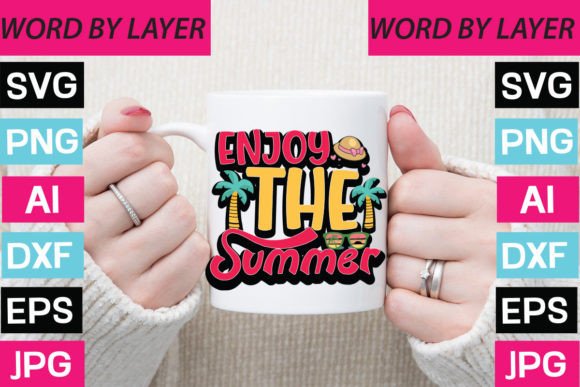 Summer Sticker Design: Graphics and Crafts in One