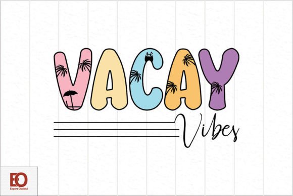 Vacay Vibes - Retro Summer Svg Design
